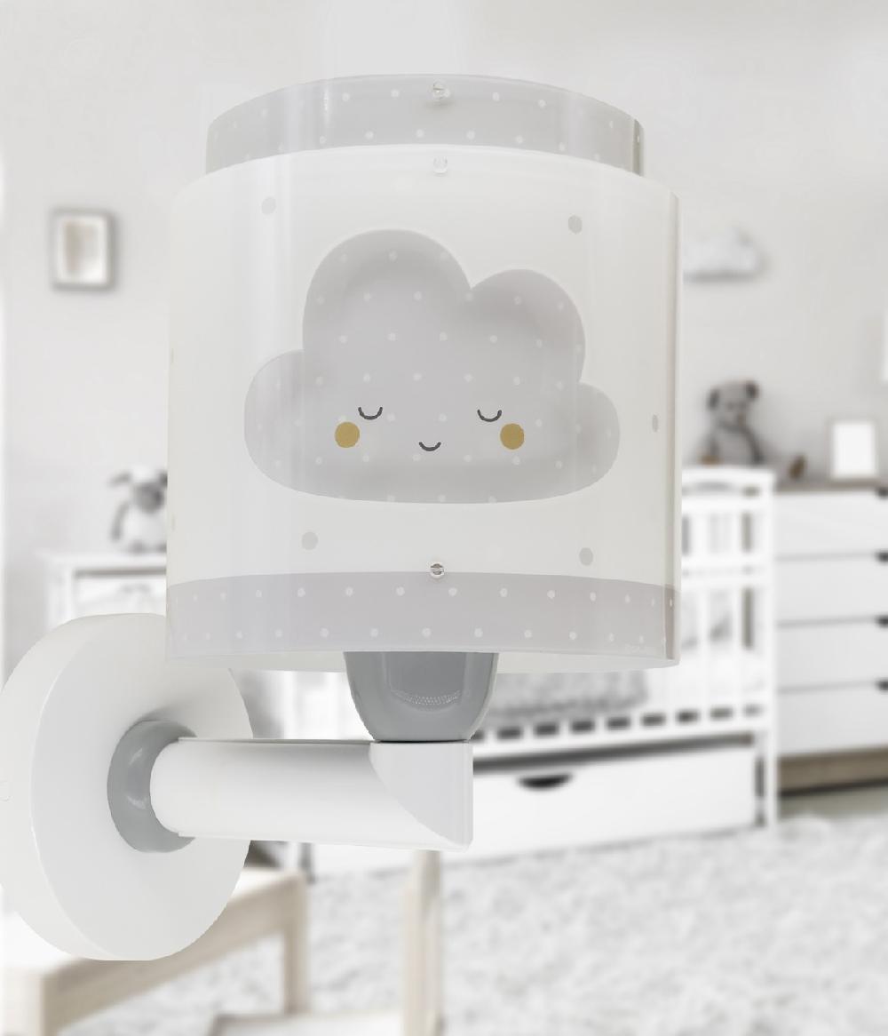 Dalber Aplique de pared infantil Whale Dreams Ballenas rosa