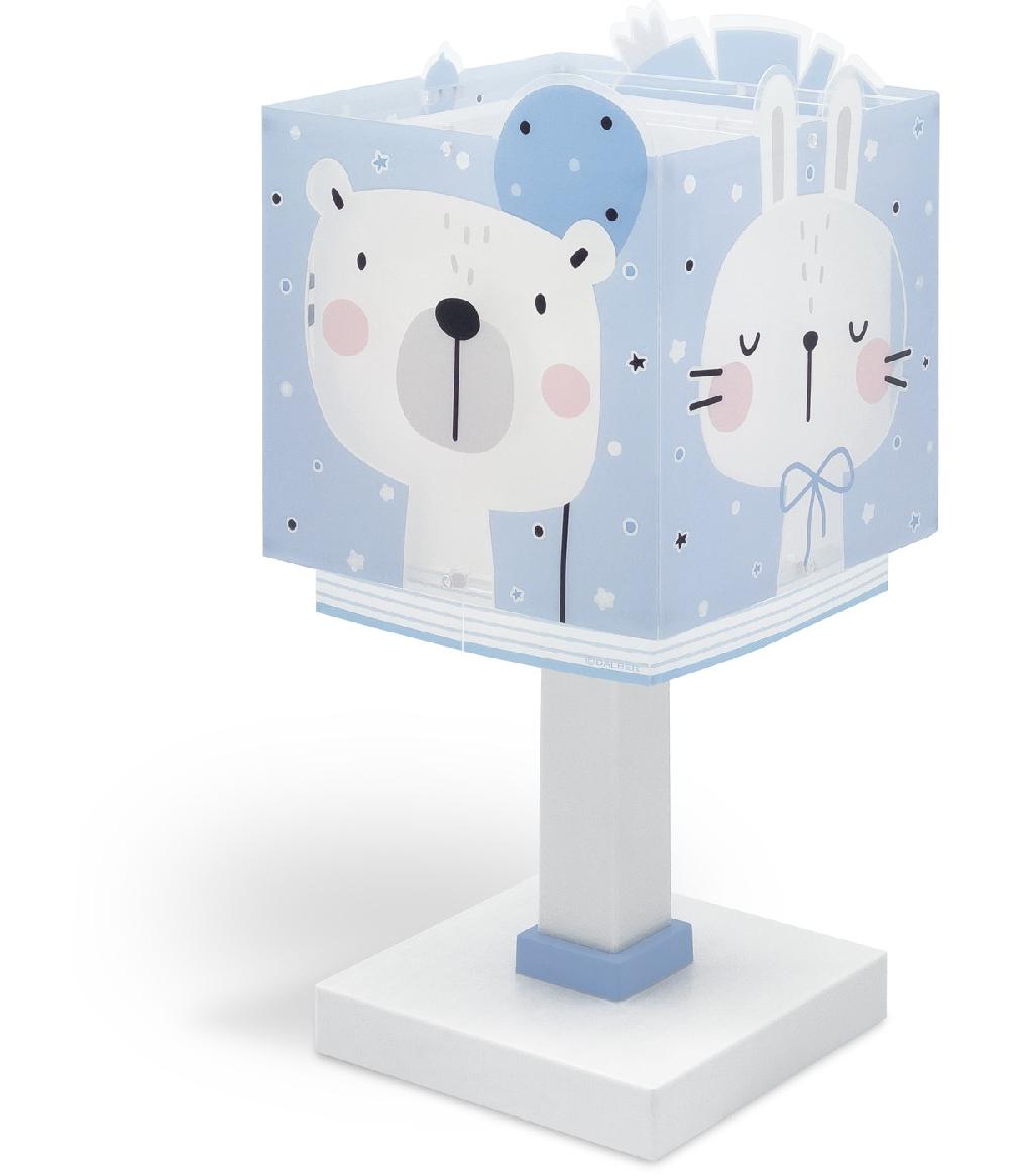 Dalber Lámpara de mesita infantil Clouds Nube gris Ofertas especiales