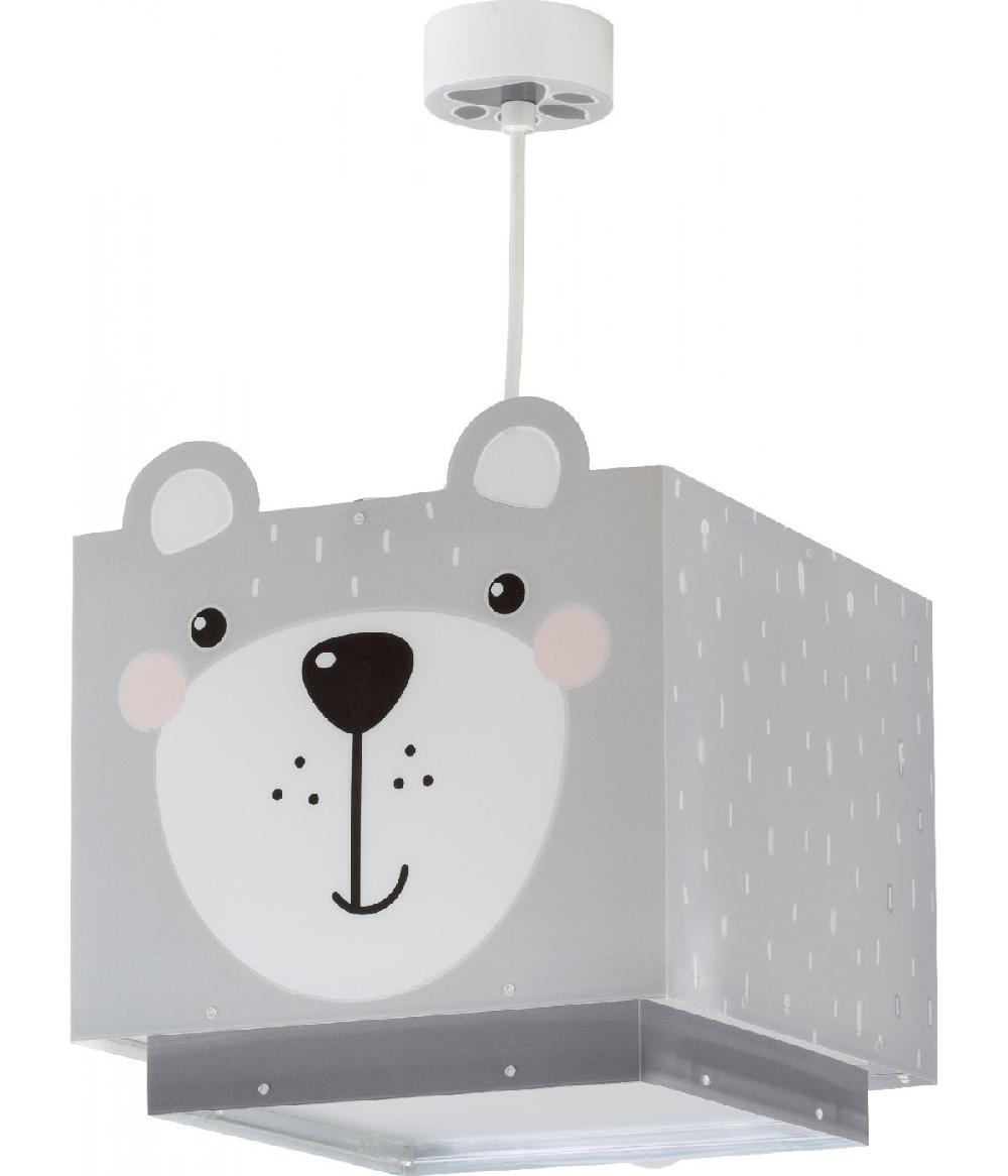 Dalber Lámpara de mesa infantil Baby Jungle animales bosque azul Grandes ahorros