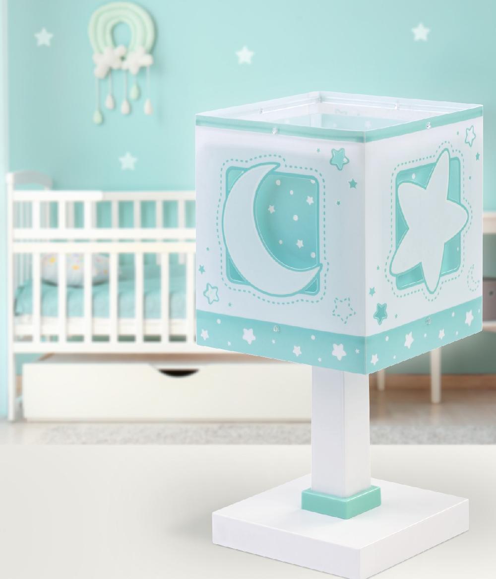 Dalber Lámpara de mesita infantil Sweet Dreams Corazones rosa En línea