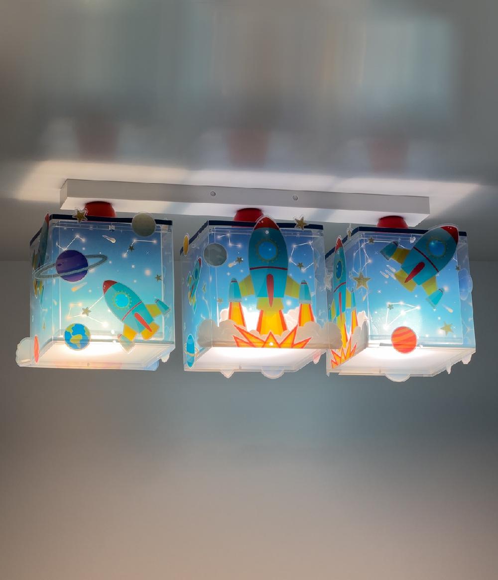 Dalber Lámpara de mesa infantil Whale Dreams Ballenas rosa Venta caliente