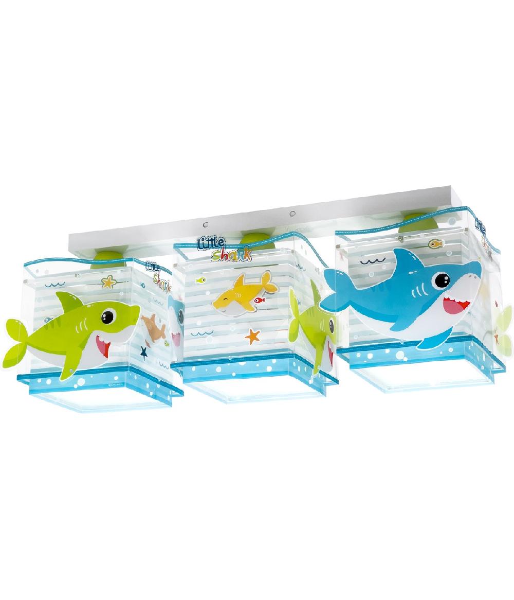 Dalber Aplique de pared infantil Little Shark Pequeño Tiburón Descuento