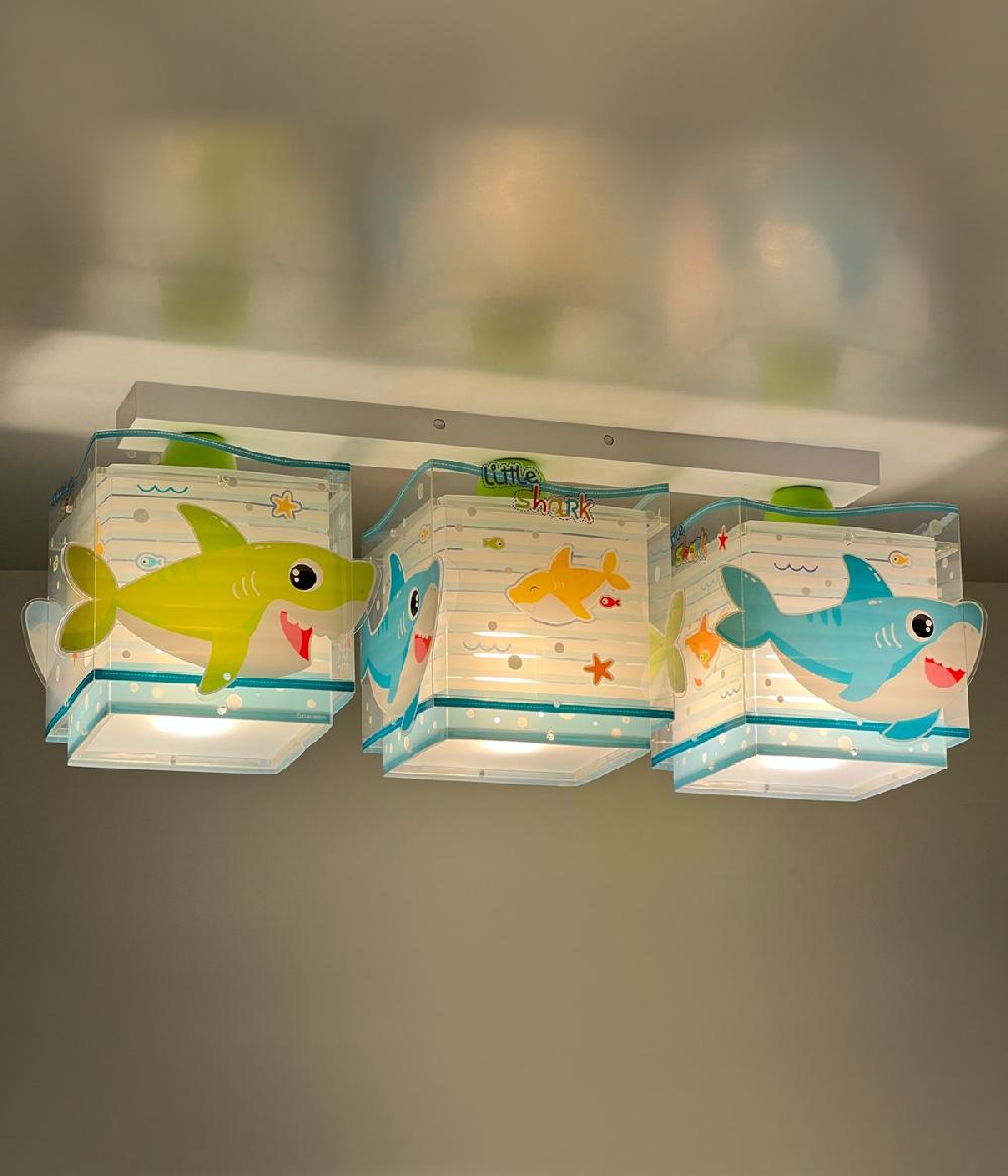 Dalber Aplique de pared infantil Little Shark Pequeño Tiburón Descuento