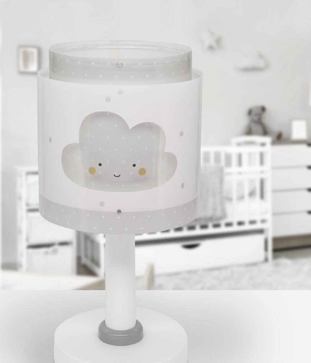Dalber Lámpara de mesa infantil Baby Dreams Nube gris