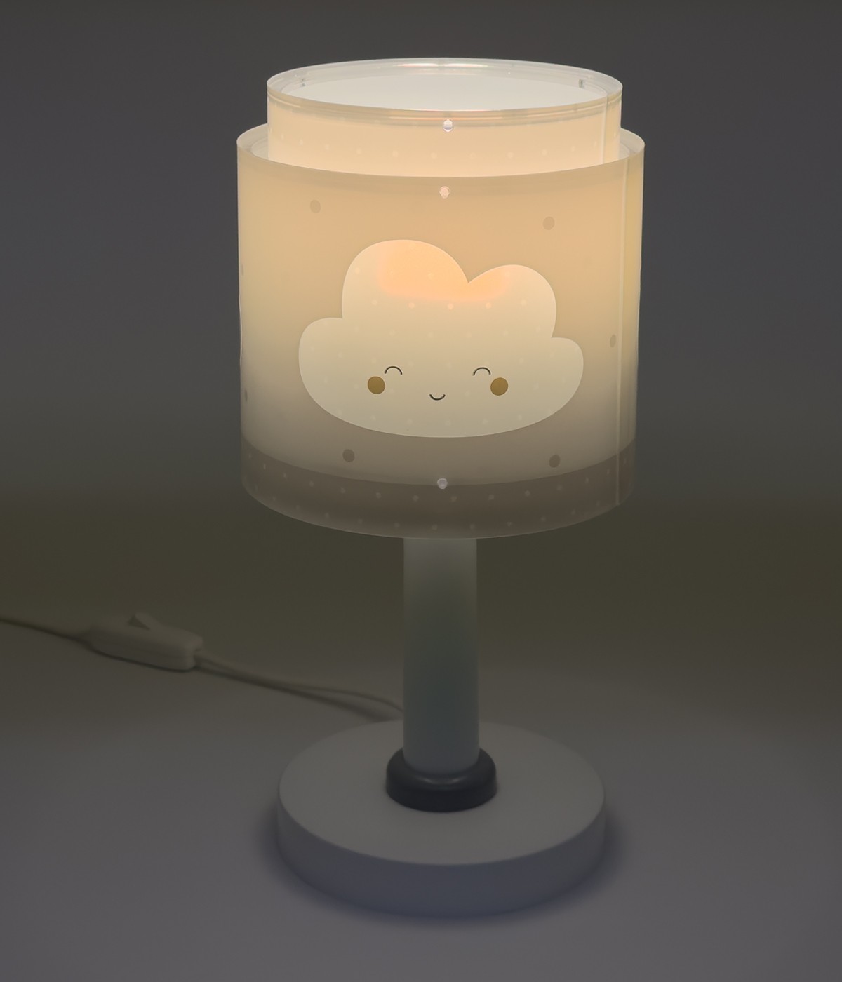 Dalber Lámpara de mesa infantil Baby Dreams Nube gris Envío gratis