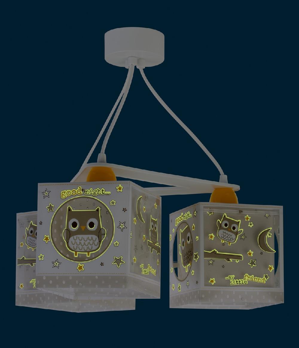 Dalber Aplique de pared infantil Little Owl Pequeño Búho Libre de impuestos