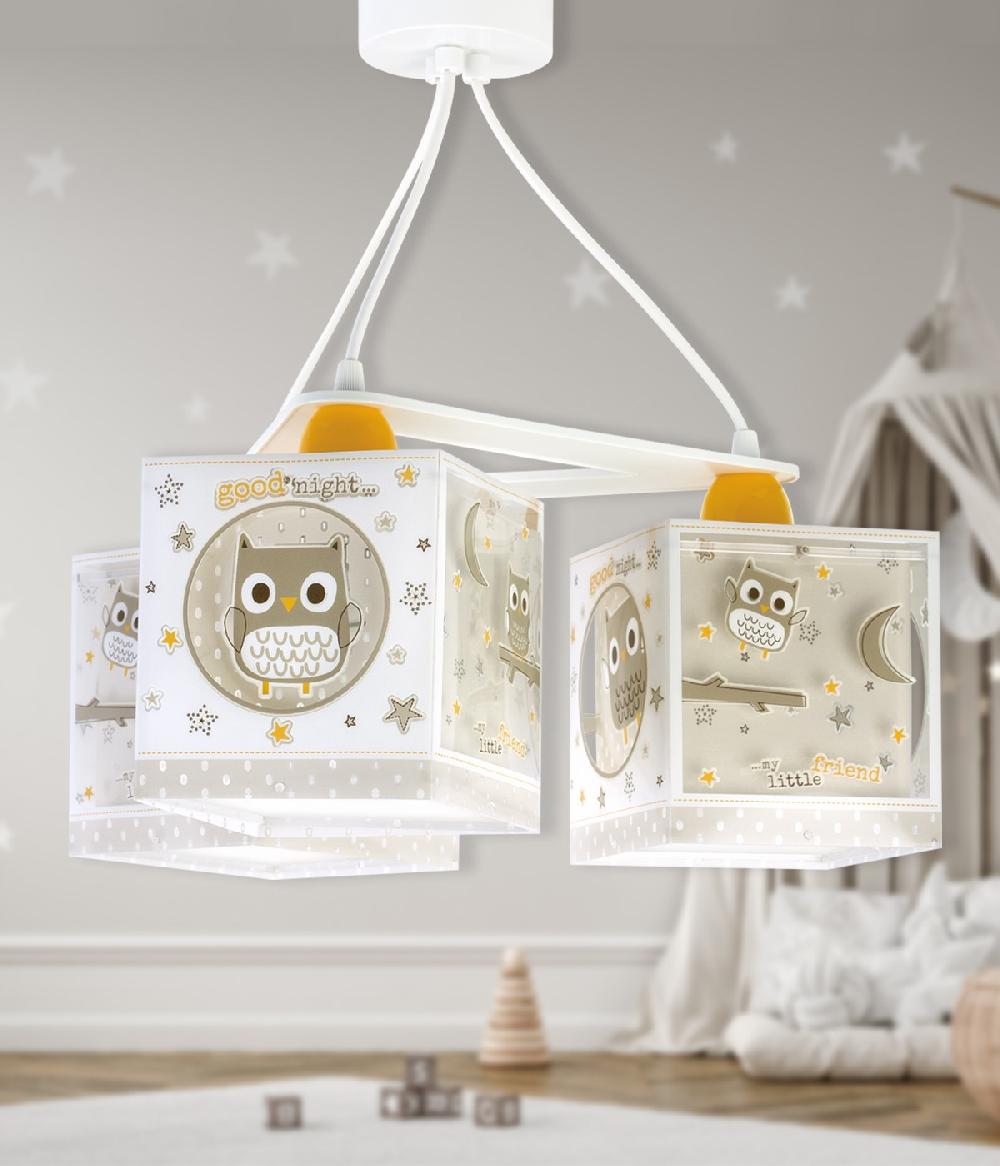 Dalber Aplique de pared infantil Little Owl Pequeño Búho Libre de impuestos