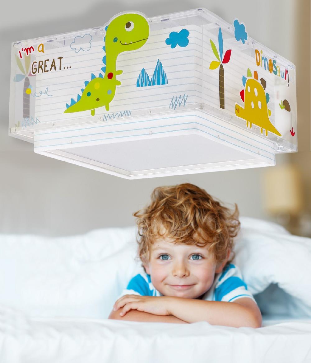 Dalber Lámpara de mesa infantil Panda azul