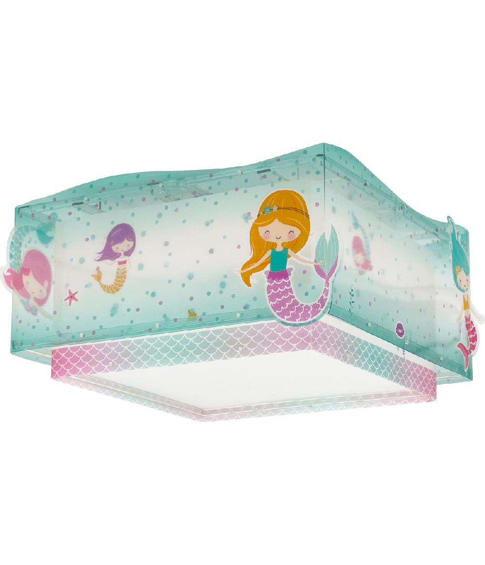 Dalber Plafón de techo infantil Mermaids Sirenas Devoluciones gratuitas