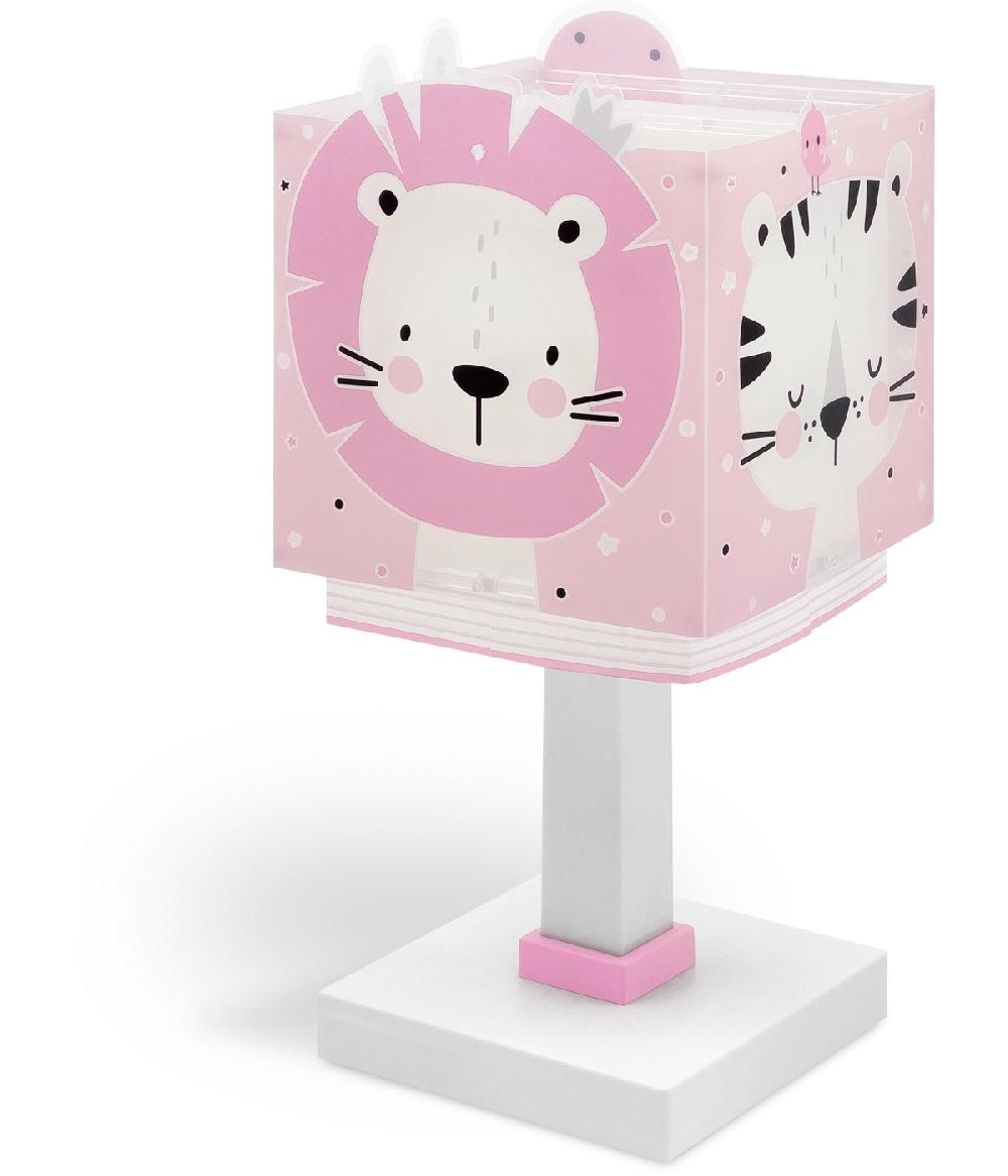 Dalber Lámpara de mesita infantil Little Elephant Elefante rosa Venta caliente