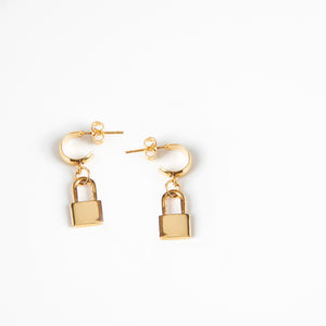 Dlirioshop Pendientes Candado Precios de Black Friday
