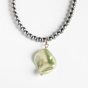 Dlirioshop Collar Bolas Green Gran oferta