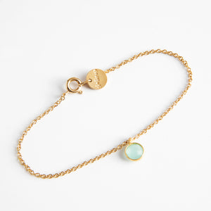 Dlirioshop Pulsera de Piedra Aguamarina Precios de Black Friday