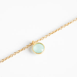 Dlirioshop Pulsera de Piedra Aguamarina Precios de Black Friday