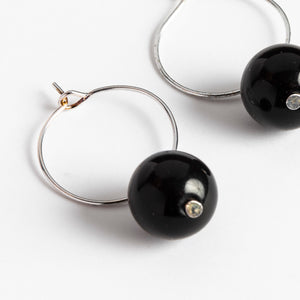 Dlirioshop Pendientes Rock Black Ofertas de temporada