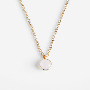 Dlirioshop Collar con Piedra Luna