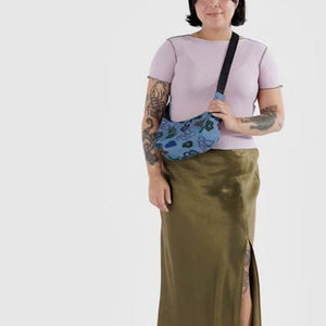 Dlirioshop Bolso Media Luna Azul Tattos En oferta