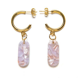 Dlirioshop Pendientes Diana Lila En oferta