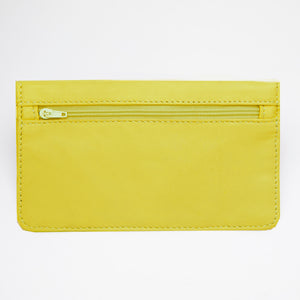 Dlirioshop Carterita de Piel Amarilla Liquidación