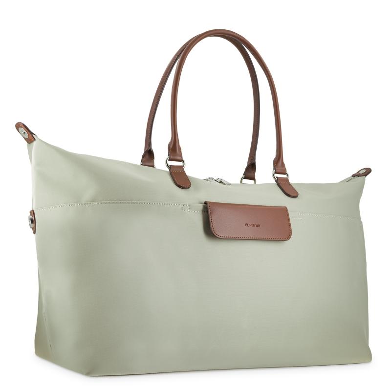 ﻿El potro Bolso cesta de viaje grande beige-El Potro Limitado a 3 días