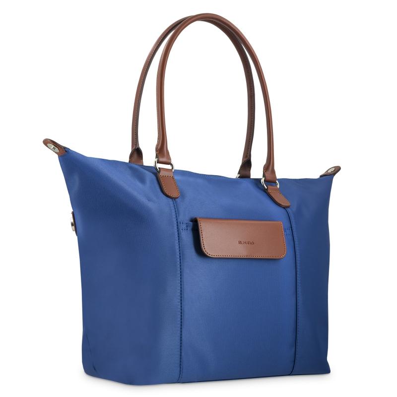 El potro Bolso cesta tote azul-El Potro Ahorra y exporta
