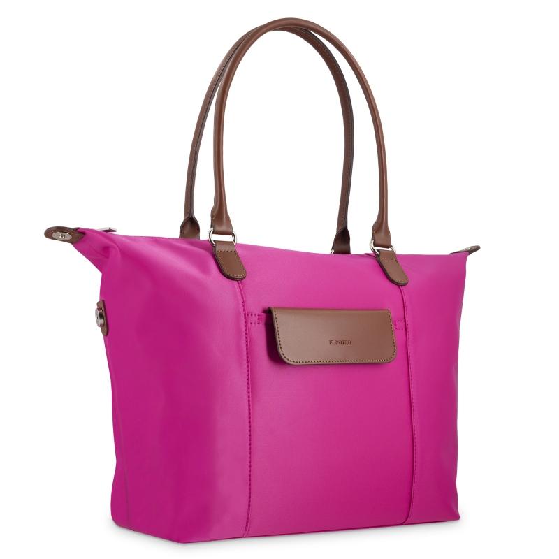El potro Bolso cesta tote rosa-El Potro Precios de Black Friday