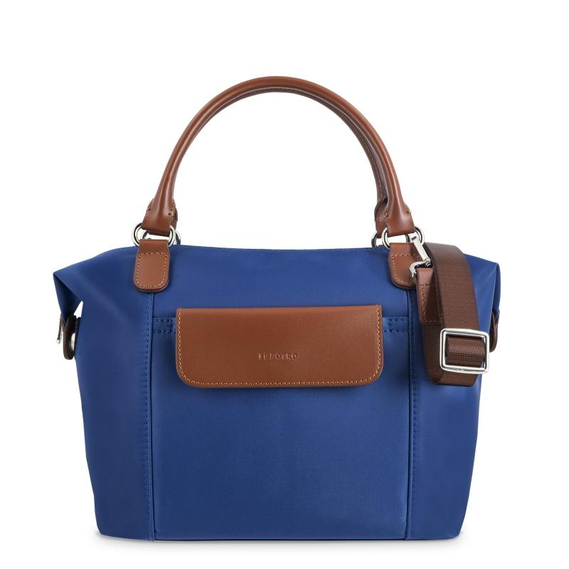 El potro Bolso cesta pequeño azul-El Potro En oferta