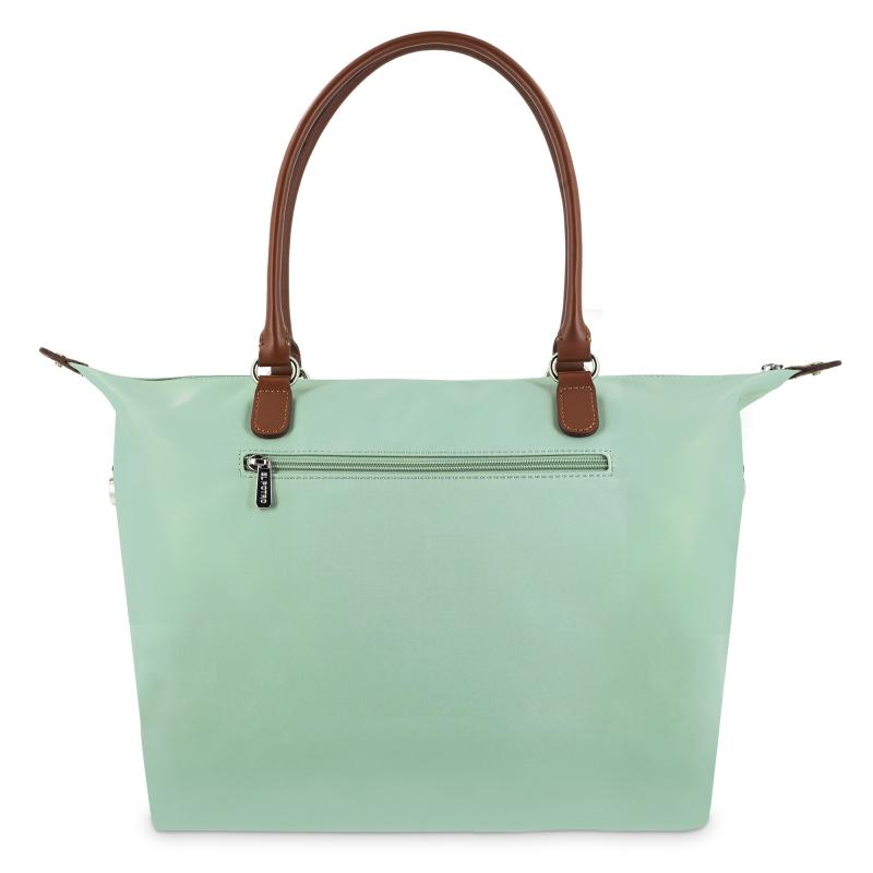 El potro Bolso cesta tote verde agua-El Potro Última moda