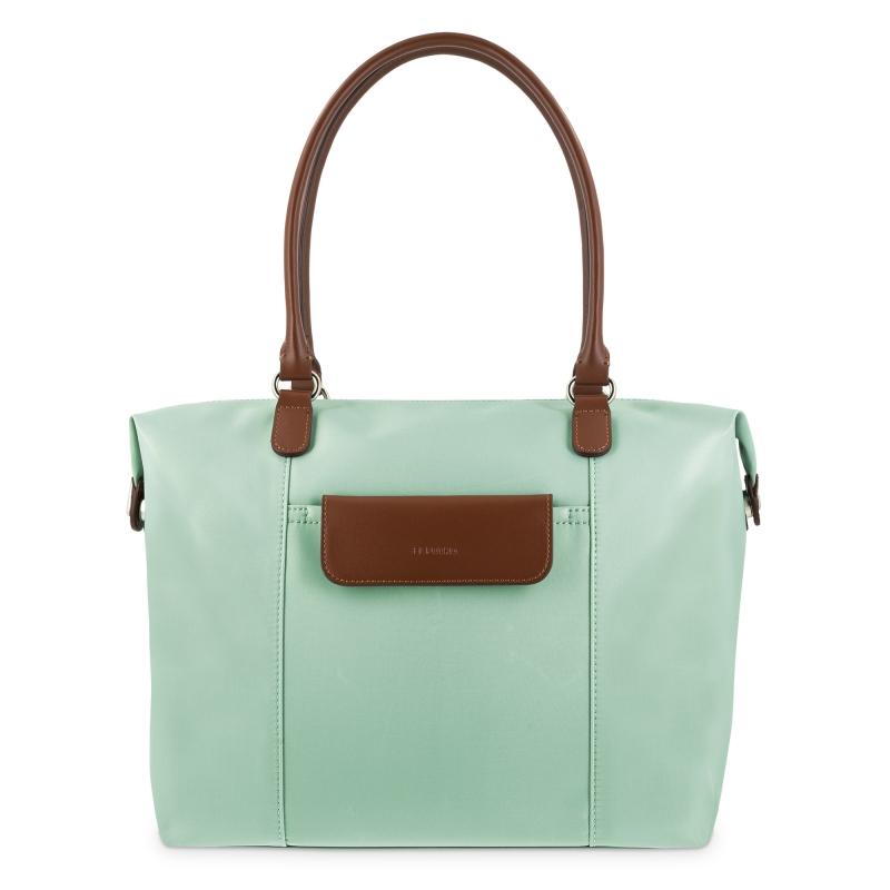 El potro Bolso cesta tote verde agua-El Potro Última moda