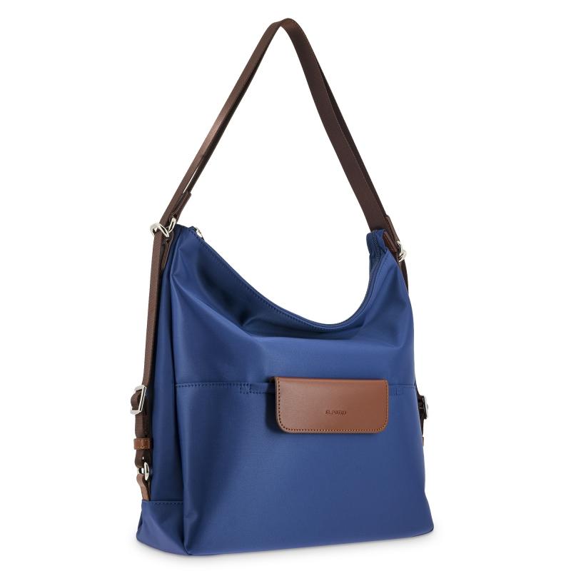 El potro Bolso convertible en mochila azul-El Potro Outlet