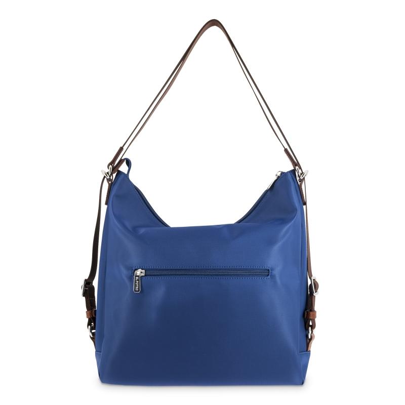 El potro Bolso convertible en mochila azul-El Potro Outlet