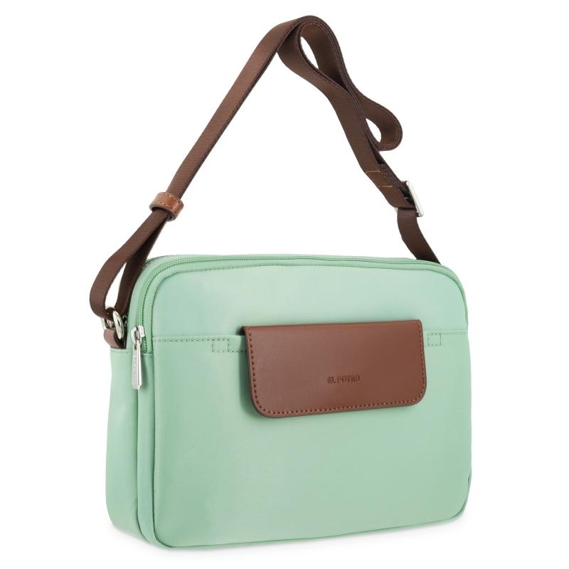 El potro Bolso bandolera verde agua-El Potro En oferta