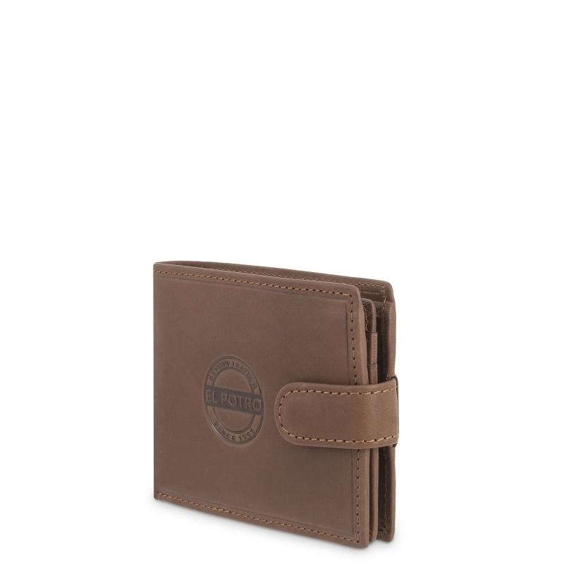 El potro Cartera monedero interior de hombre en piel vacuno cuero Legitimo-E L P O T R O Envío gratis