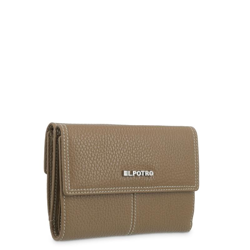 El potro Cartera solapa mujer en piel vacuno color cuero - Floater Rebajas top