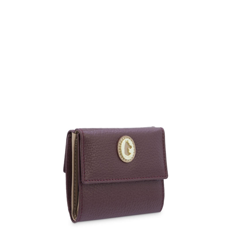 El potro Cartera pequeña mujer en piel vacuno color burdeos-El Potro Promoción por tiempo limitado