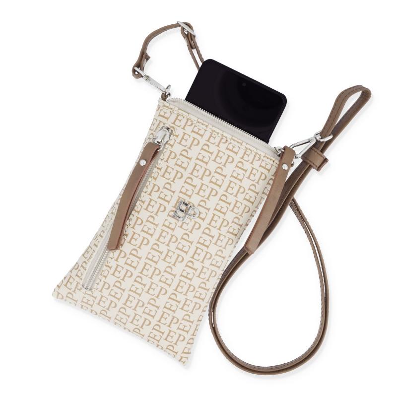 El potro Bolso bandolera funda móvil insignia beige-El Potro En oferta