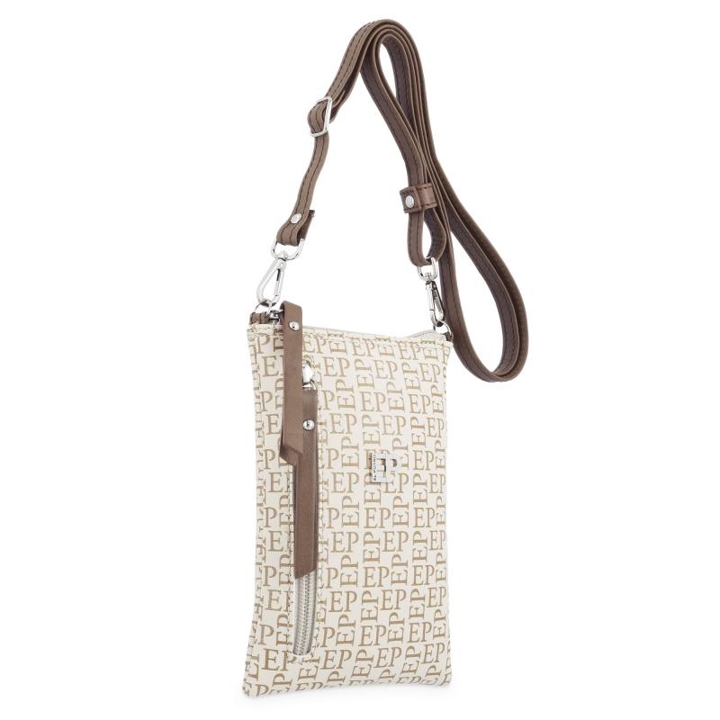 El potro Bolso bandolera funda móvil insignia beige-El Potro En oferta