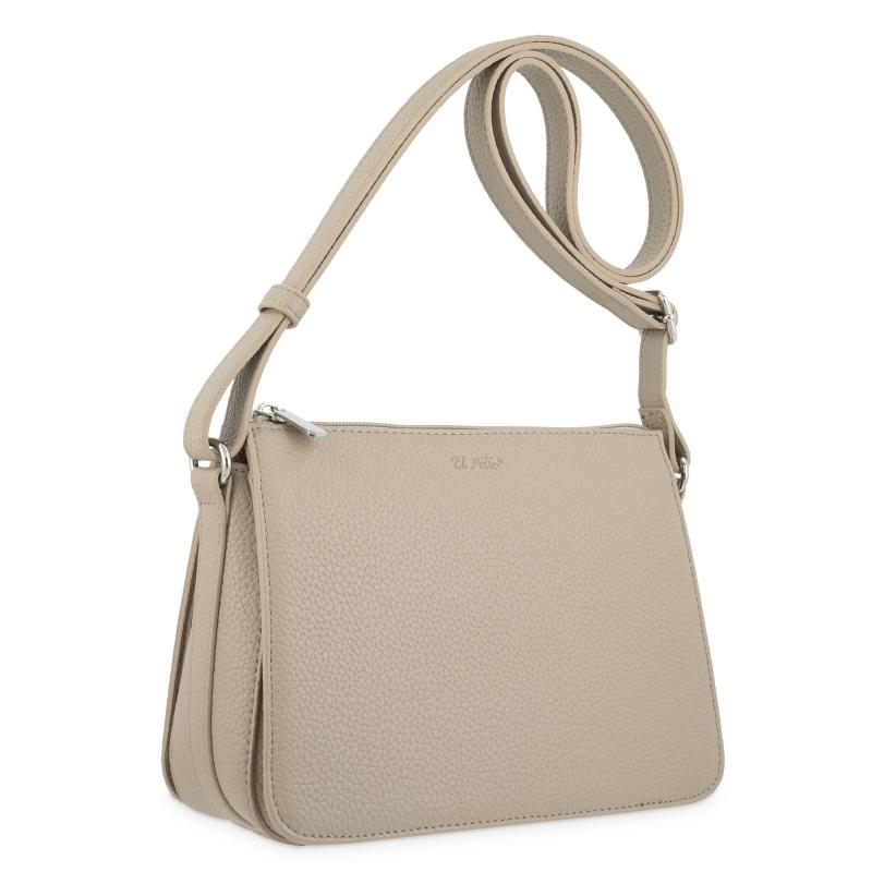 El potro Bolso bandolera pequeña de El Potro color almendra-Siena Grandes ahorros