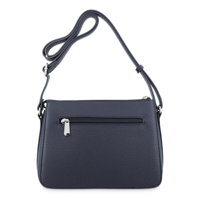 El potro Bolso bandolera pequeña de El Potro color azul-Siena Descuento