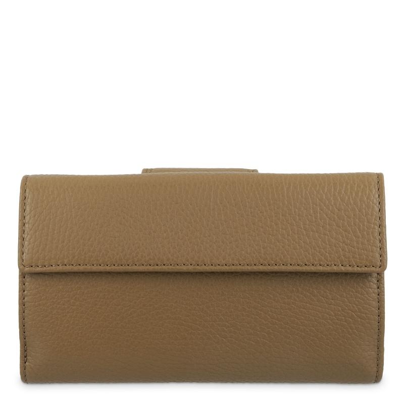 El potro Cartera de mujer grande en piel vacuno color cuero - I R I S Envío internacional gratuito