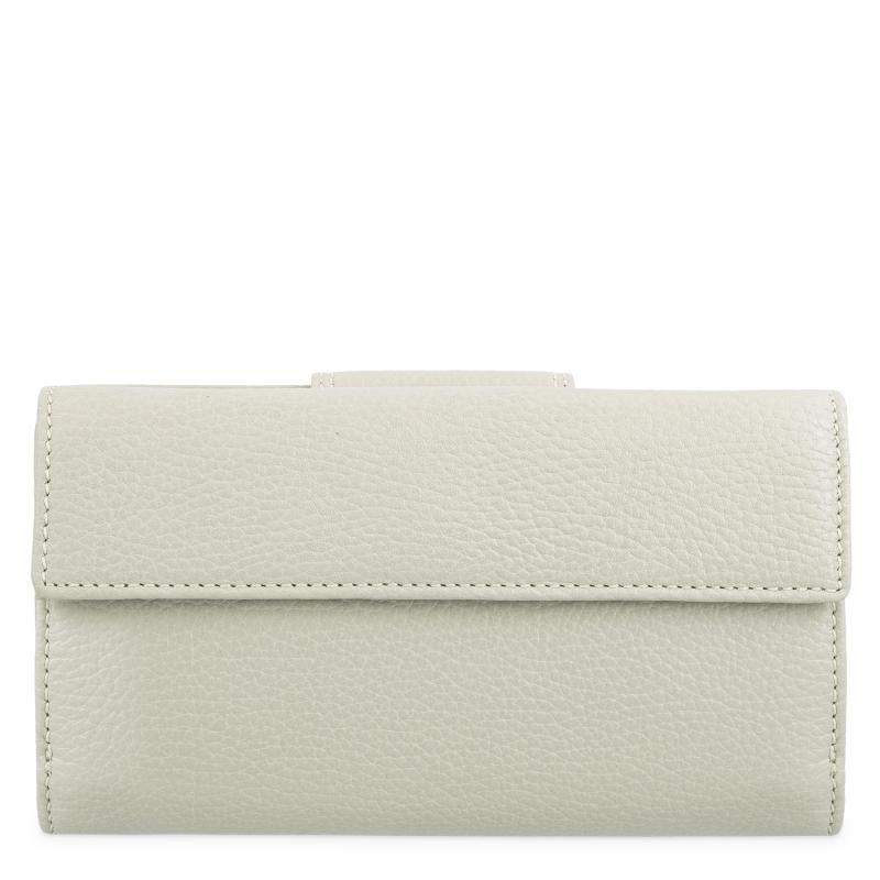 El potro Cartera de mujer grande en piel vacuno color beige - I R I S Tienda de fábrica