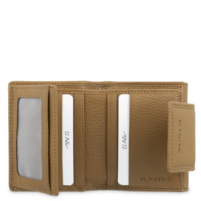 El potro Cartera de mujer pequeña en piel vacuno color cuero - I R I S Libre de impuestos
