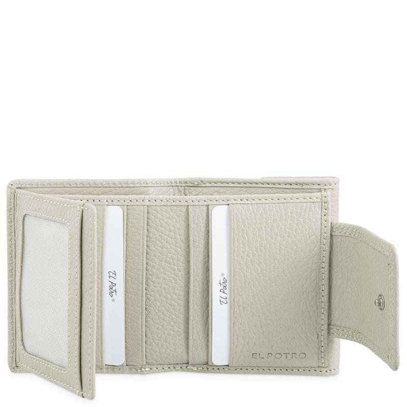 El potro Cartera de mujer pequeña en piel vacuno color BEIGE - I R I S Descuentos del mes