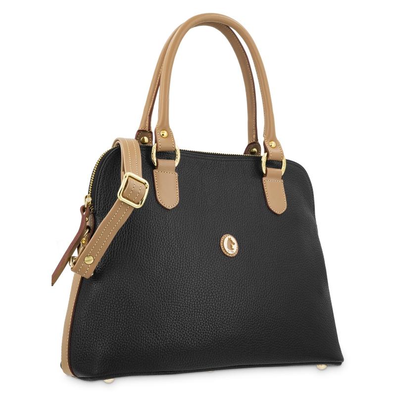 El potro Bolso bugatti de mujer en piel vacuno color negro- Oasis Oferta exclusiva