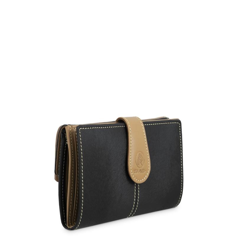 El potro Cartera mediana mujer en color negro-base-El Potro Rebajas online