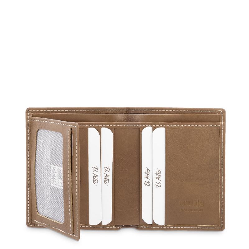 El potro Cartera billetera en piel vacuno color cuero-origen-El Potro Últimos 2 días