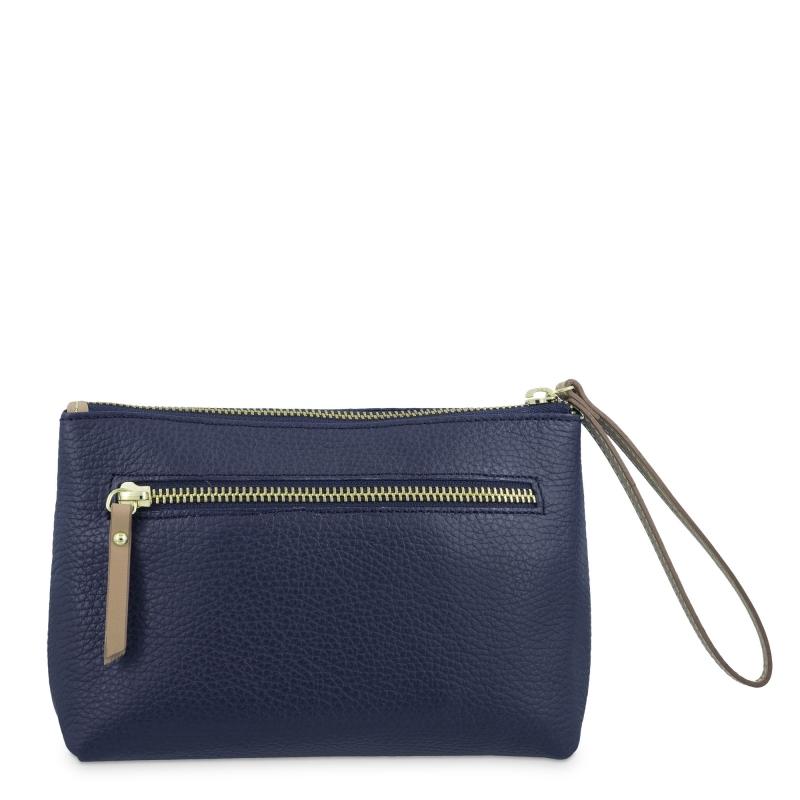 El potro Bolsa en piel vacuno color azul - El Potro Descuento por venta flash