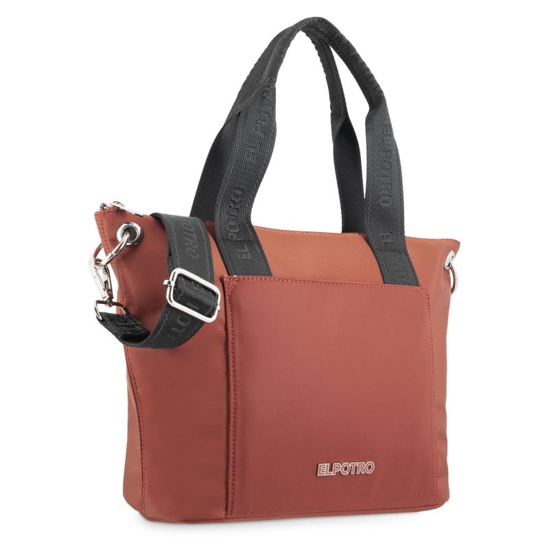 El potro Bolso cesta bandolera color naranja-EL POTRO Devoluciones gratuitas
