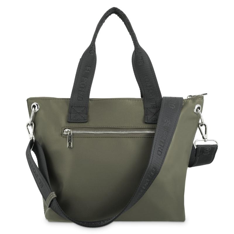 El potro Bolso cesta bandolera color verde-EL POTRO 2025