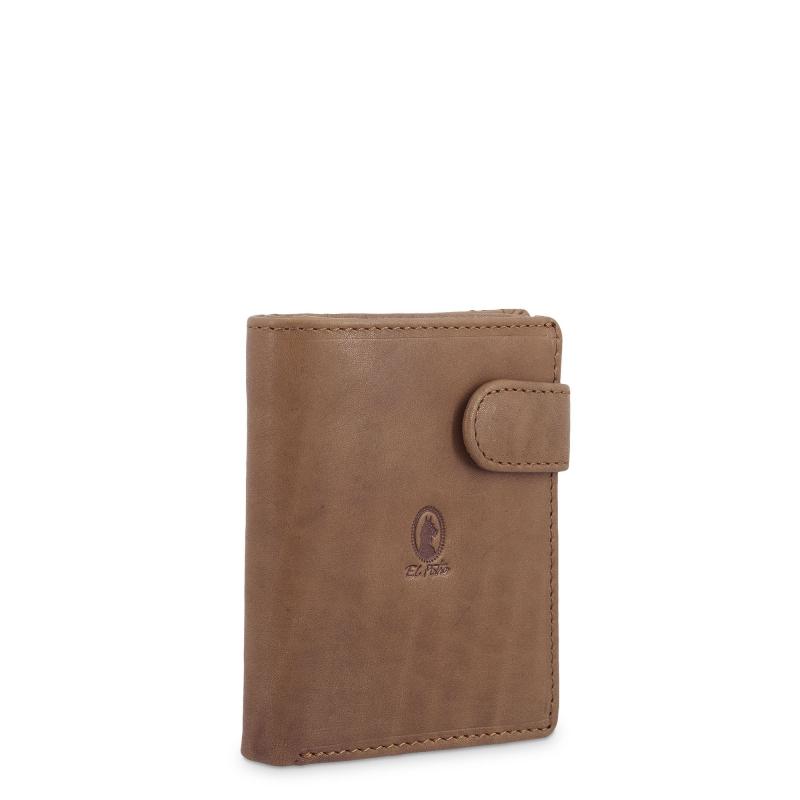 El potro Cartera con monedero exterior hombre en piel vacuno color cuero- Durango Tienda de fábrica